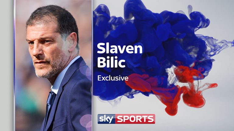 West Ham boss Slaven Bilic speaks exclusively to Sky Sports' Geoff Shreeves