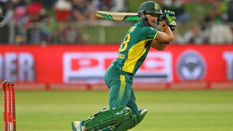 South Africa captain Faf du Plessis