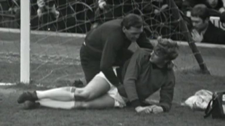 Gary Sprake was involved in an altercation with Bobby Gould in 1969