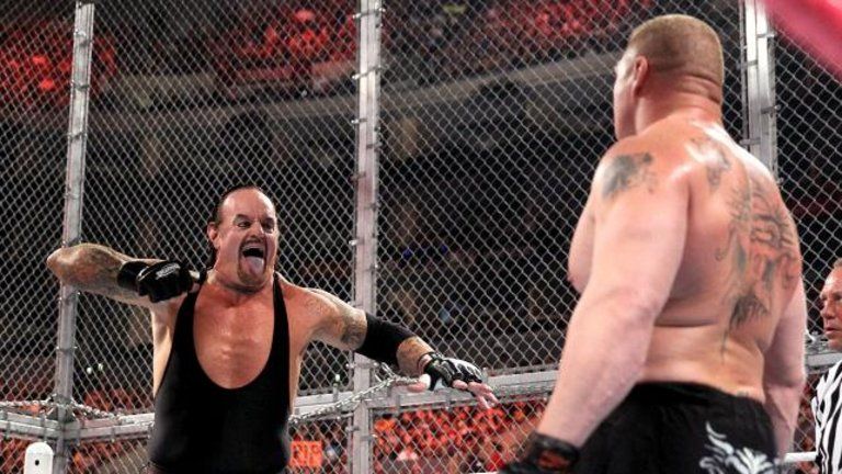 WWE Hell in a Cell 2015 - The Undertaker v Brock Lesnar