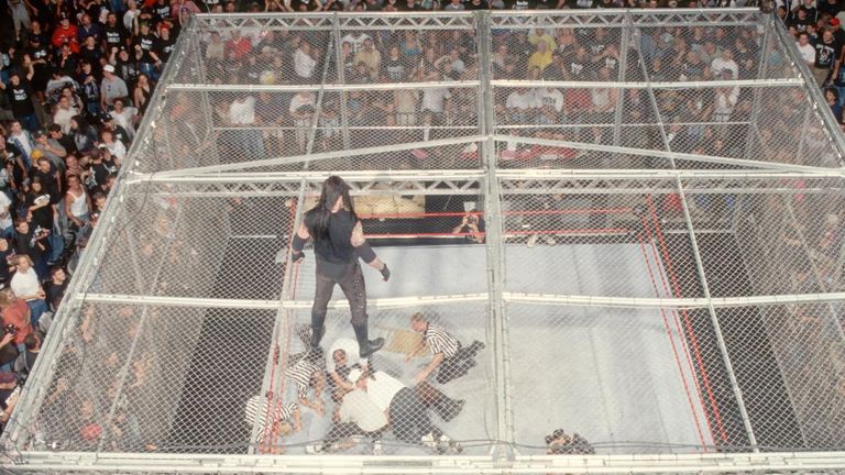 Hell in a Cell - King of the Rung 1998 - The Undertaker v Mankind/Mick Foley