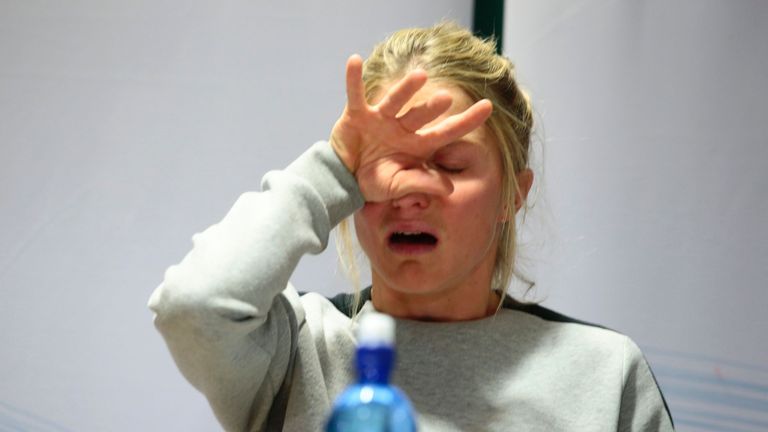 Norwegian three-time Olympic cross-country skiing medalist Therese Johaug attends a press conference in Oslo on October 13, 2016.
Norwegian cross country s