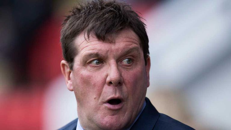 St Johnstone manager Tommy Wright