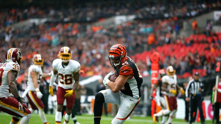 Tyler Eifert caught his first touchdown of the season as the Bengals dominated the 3rd quarter