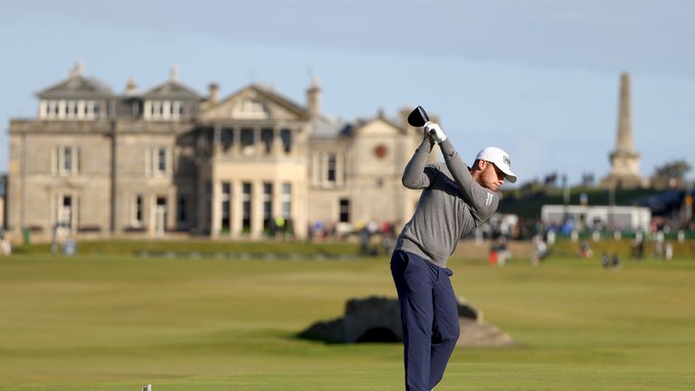Tyrrell Hatton during the third round of the Alfred Dunhill Links Championship
