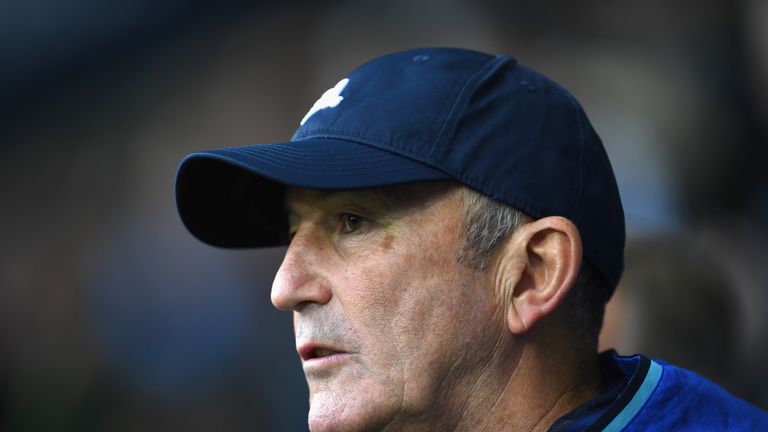 Tony Pulis thinks West Brom lacked belief against Manchester City