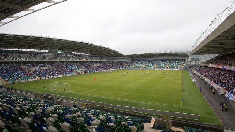 Northern Ireland will play at Windsor Park for the first time since its redevelopment was completed