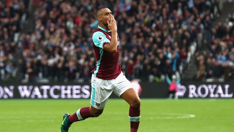 Winston Reid of West Ham United celebrates