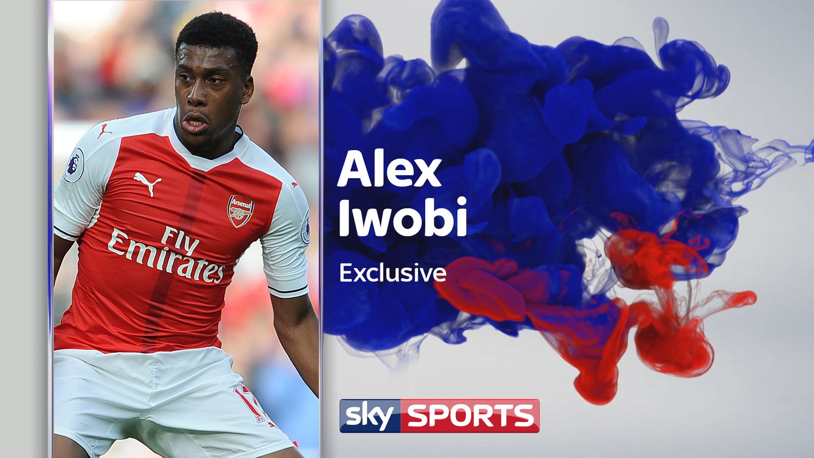 Carte signée Alex Iwobi avec certificat d'authenticité - Arsenal