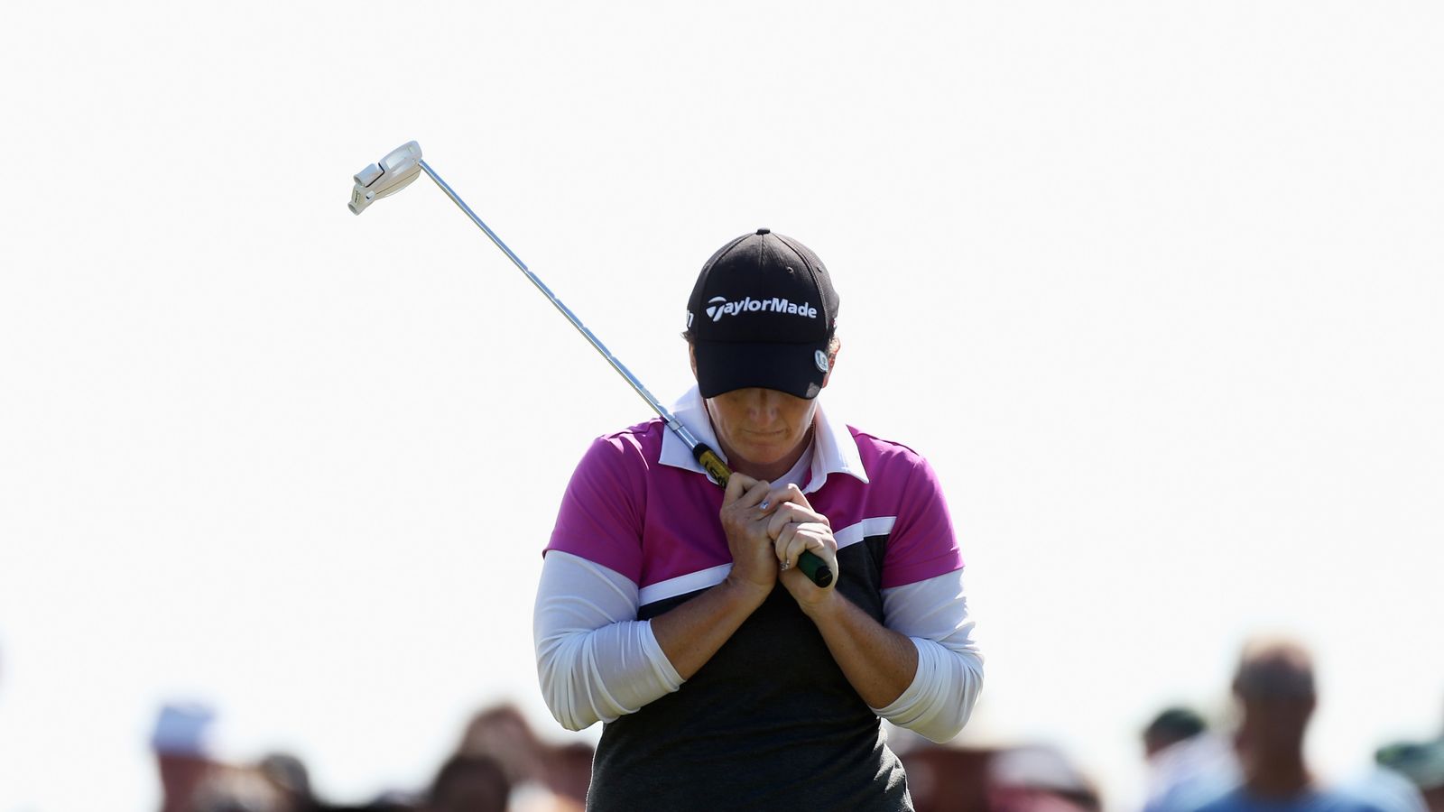 Beth Allen misses putt from a foot at Fatima Bint Mubarak Ladies Open ...