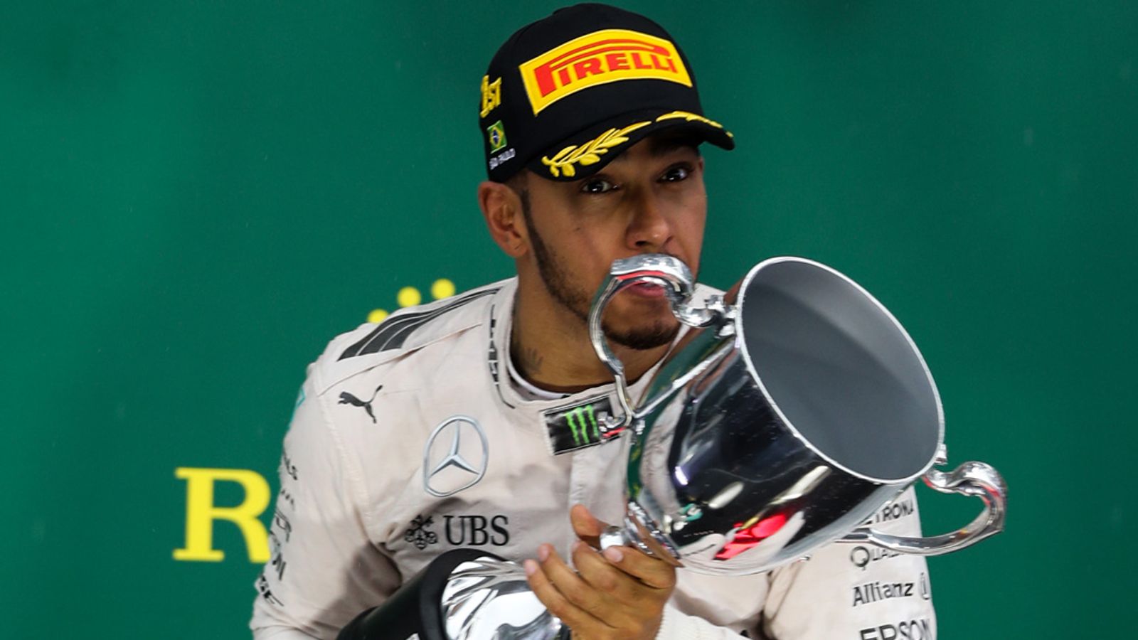 Brazilian GP: Brilliant Lewis Hamilton takes the title race to the wire