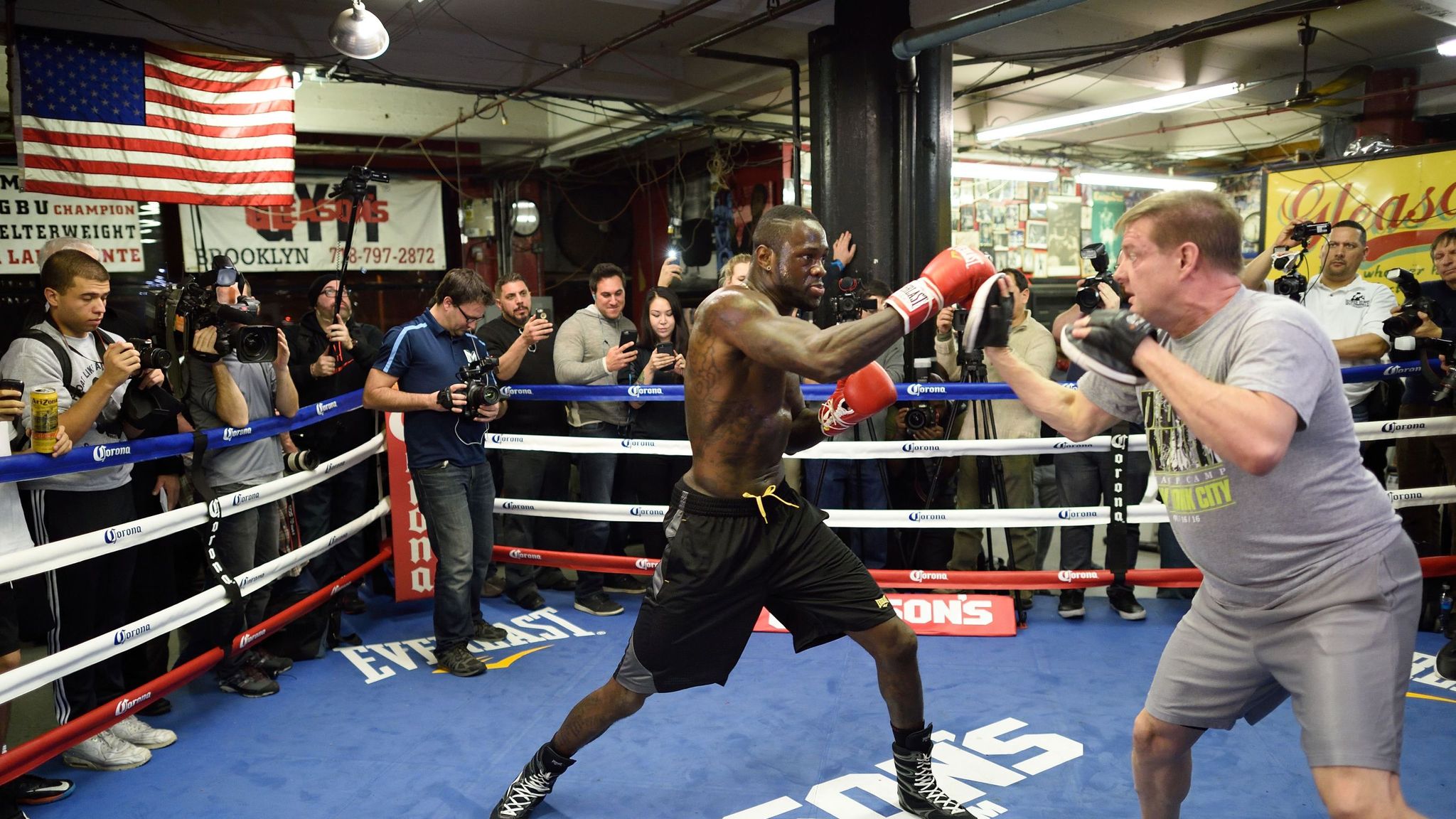 Deontay Wilder claims injured hand and bicep are fully