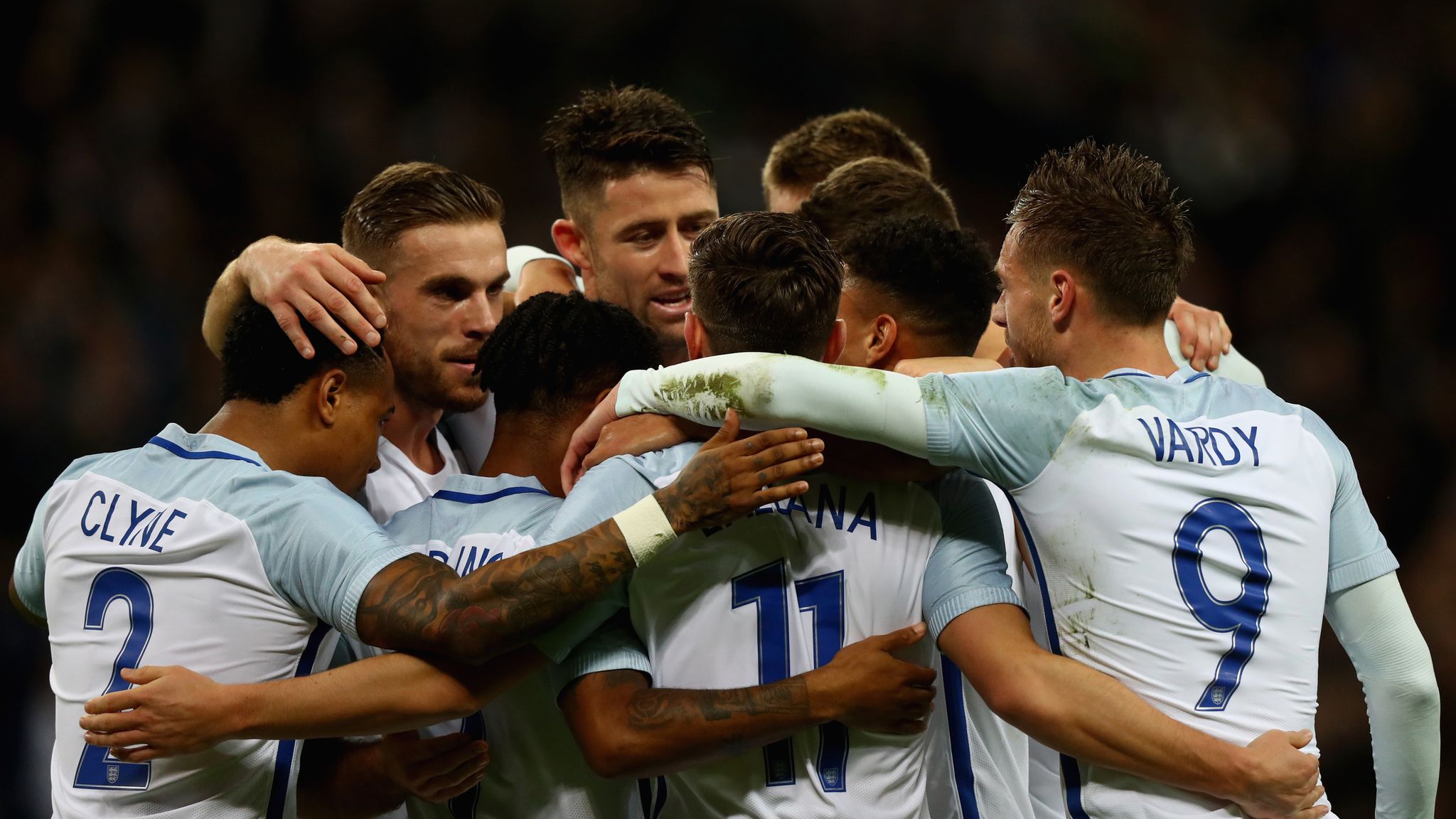 England 2. England 2