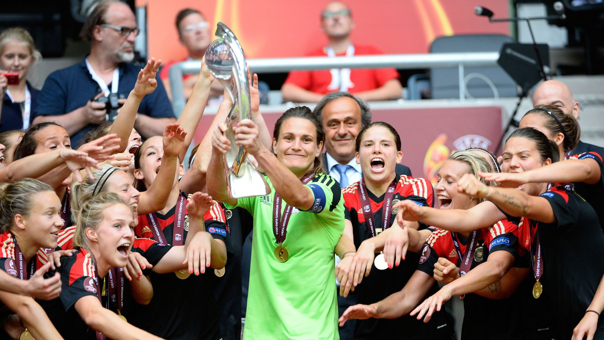 UEFA women's Euro 2013 draw.