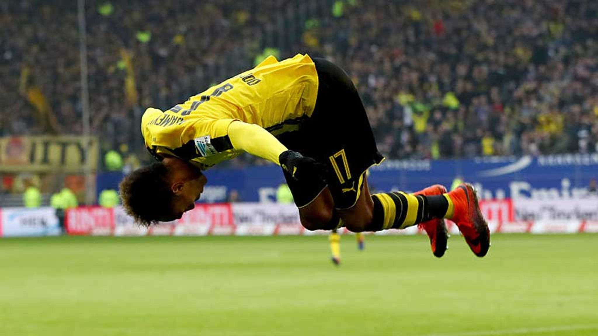 Bundesliga roundup Aubameyang back with a bang for Dortmund
