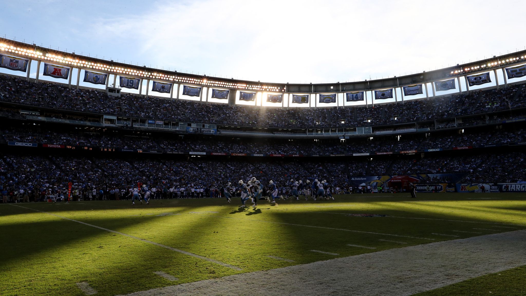 Welcome Fall With A San Diego Chargers Game At Qualcomm Stadium - The Sofia  Hotel