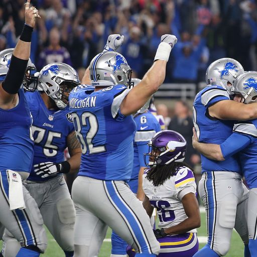 Lions fight back to beat Vikings