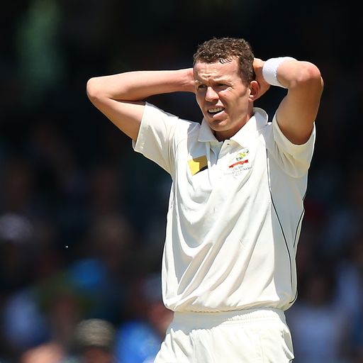 Siddle out of second SA Test