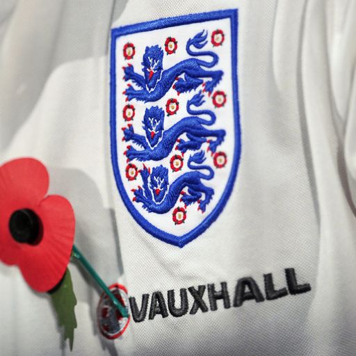 England & Scotland to wear poppy