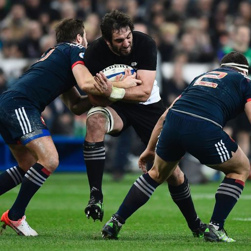 All Blacks edge France