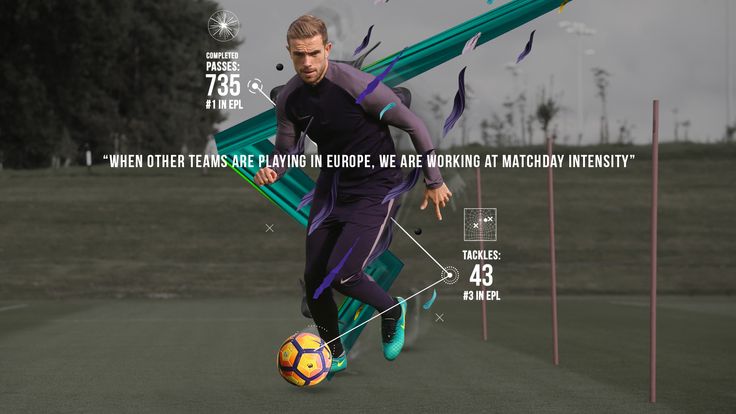 Liverpool's Jordan Henderson trains fast in Nike Football Training apparel, built for speed with revolutionary AeroSwift technology