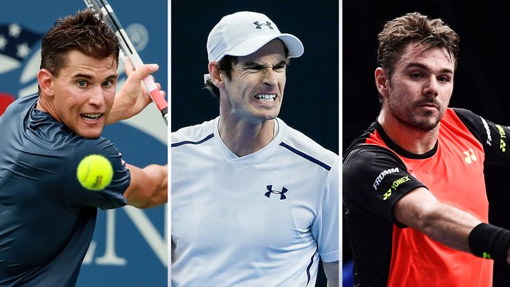 How many miles have Dominic Thiem, Andy Murray and Stan Wawrinka clocked up?