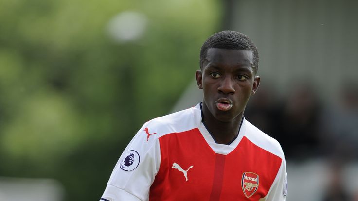 Eddie Nketiah has made a big impact in Arsenal's youth teams