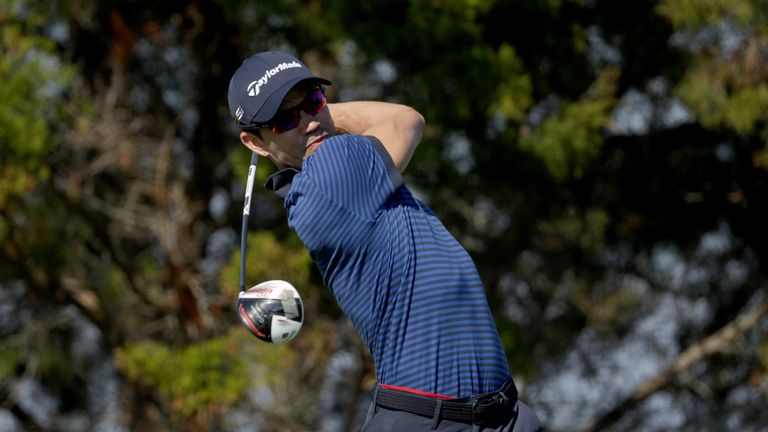 Camilo Villegas en route to his 64 in Georgia