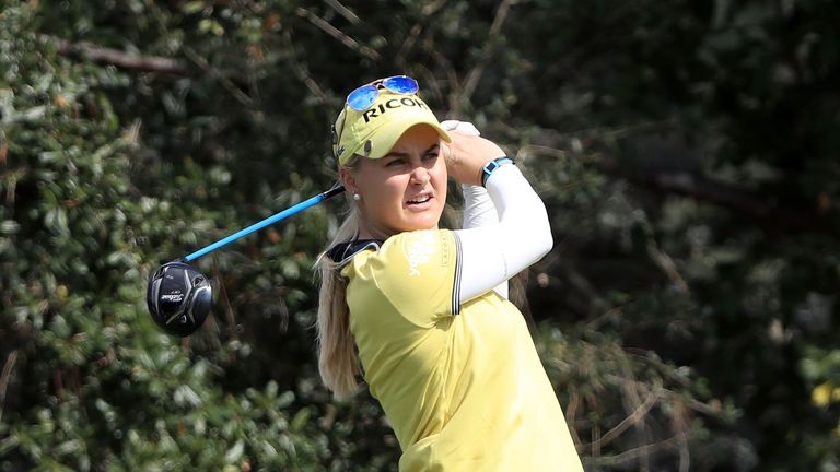 Charley Hull leads in Florida after a 66