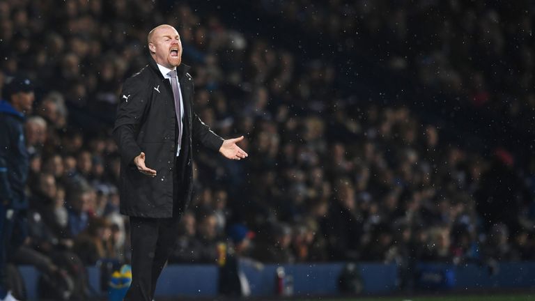 Sean Dyche thinks Burnley played into West Brom's hands as they lost 4-0 at The Hawthorns