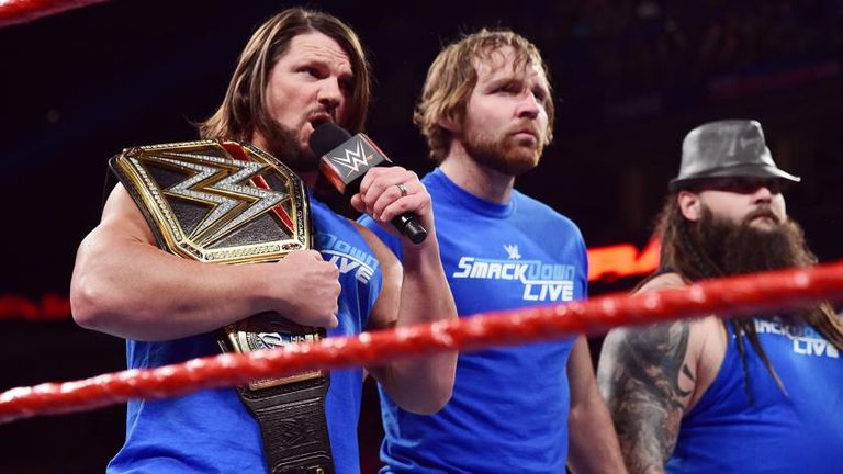 WWE - AJ Styles, Dean Ambrose, Bray Wyatt