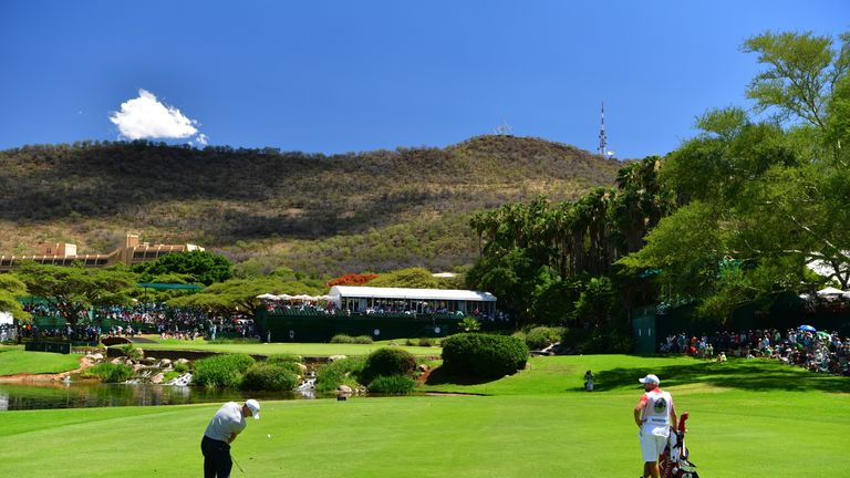 Alex Noren during day four of the Nedbank Golf Challenge at Gary Player CC on November 13