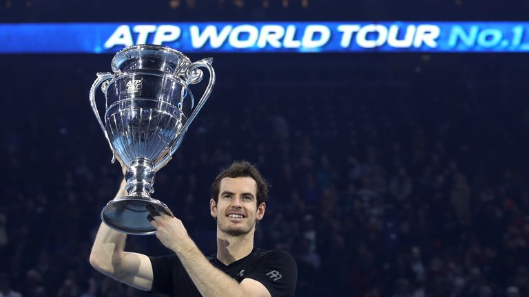 Murray ended the season as the world No 1