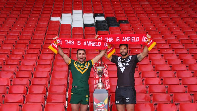 Australia and New Zealand contest Sunday's Four Nations final at the home of Liverpool FC