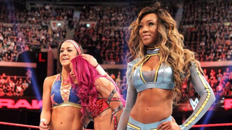 WWE Raw - Bayley, Sasha Banks, Alicia Fox