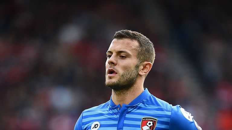 Bournemouth midfielder Jack Wilshere 