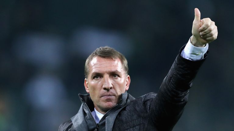 during the UEFA Champions League Group C match between VfL Borussia Moenchengladbach and Celtic at 