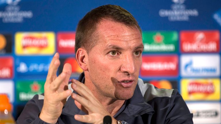 Celtic manager Brendan Rodgers speaks ahead of the Champions League game