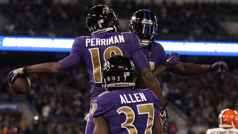 The Baltimore Ravens made light work of Cleveland in week 10
