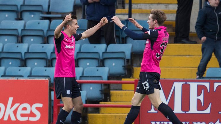 Cammy Kerr helped his side Dundee rise off the bottom of the table