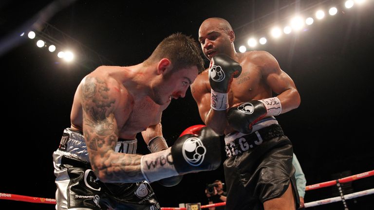 BIG CITY DREAMS .SSE ARENA,WEMBLEY,LONDON.PIC;LAWRENCE LUSTIG.Vacant WBC International Silver Super-Welterweight Contest 