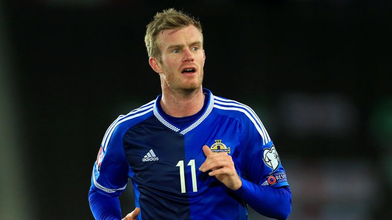 Chris Brunt of Northern Ireland