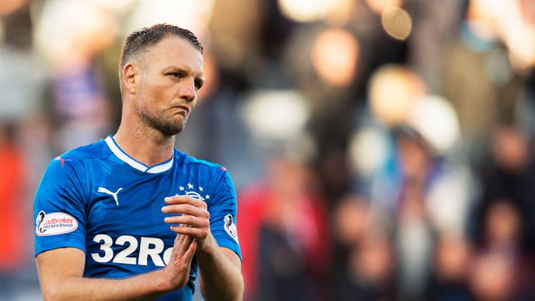 Clint Hill missed Rangers' win over Partick Thistle through injury