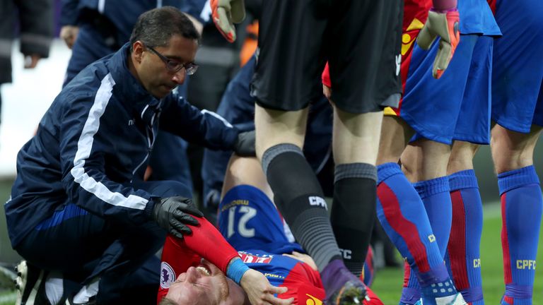 Connor Wickham suffered a 'serious injury' in the defeat at Swansea, says Pardew