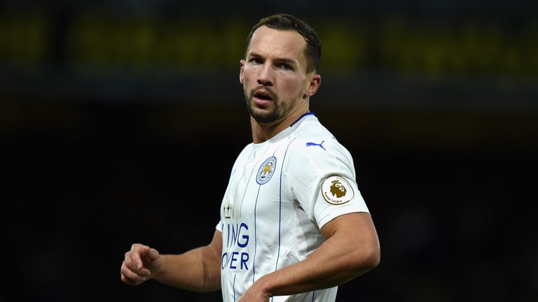 WATFORD, ENGLAND - NOVEMBER 19:  Danny Drinkwater of Leicester City during the Premier League match between Watford and Leicester City at Vicarage Road on 
