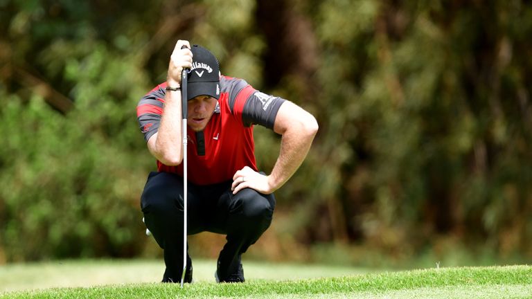 Danny Willett during day two of the Nedbank Golf Challenge at Gary Player CC