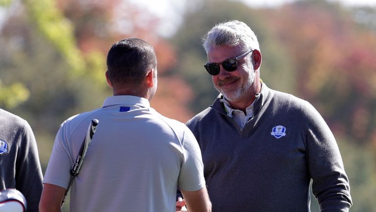 Sergio Garcia says Darren Clarke was not to blame for Europe's defeat