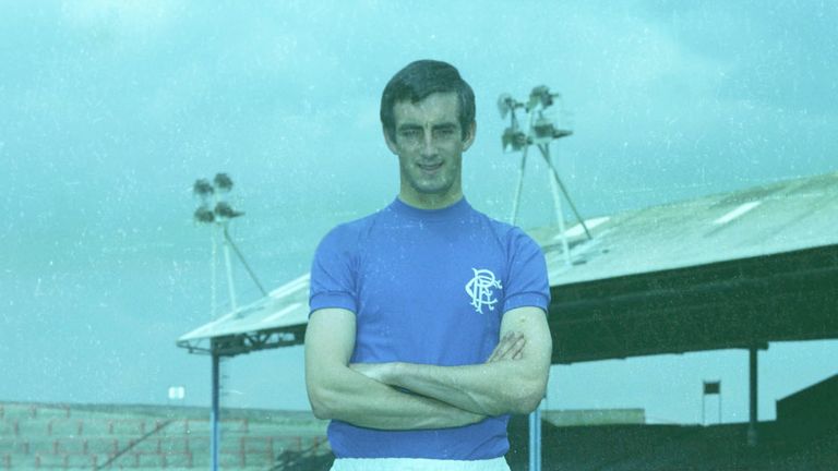 SEASON 1970/1971.Rangers' David Provan