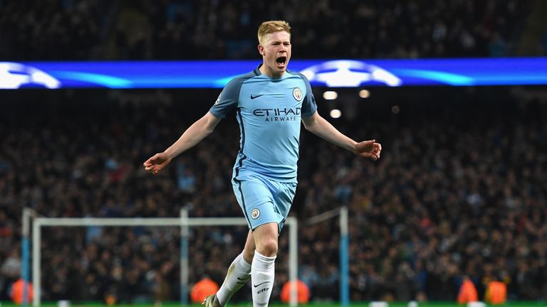 Kevin De Bruyne is now a key player for Manchester City