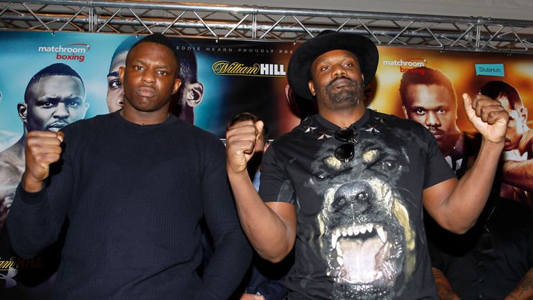 Dillian Whyte and Dereck Chisora
